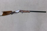 PAUL SHUTTLEWORTH STEVENS 44 1/2 SCHUETZEN RIFLE, .32-40 CAL.
