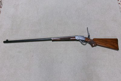 SHARPS BORCHARDT .45-70 CUSTOM TARGET RIFLE WITH RARE SET TRIGGER, #17806. - Image 2 of 20