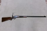 SHARPS BORCHARDT .45-70 CUSTOM TARGET RIFLE WITH RARE SET TRIGGER, #17806. - 1 of 20