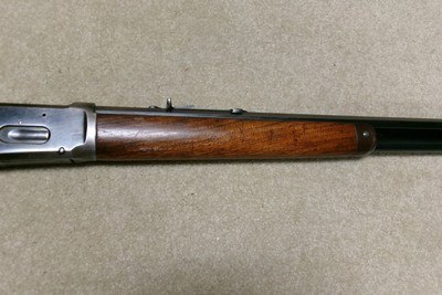 VERY FINE SPECIAL ORDER 1894 .38-55 PISTOL GRIP OCTAGON RIFLE, #514XXX, MADE 1911 - Image 8 of 20