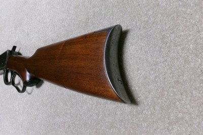 VERY FINE SPECIAL ORDER 1894 .38-55 PISTOL GRIP OCTAGON RIFLE, #514XXX, MADE 1911 - Image 10 of 20