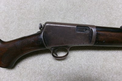 SCARCE SEMI-DELUXE WINCHESTER MODEL 1903 .22 WIN. AUTO RIM FIRE, #431XXX, MADE 1907 - Image 3 of 21