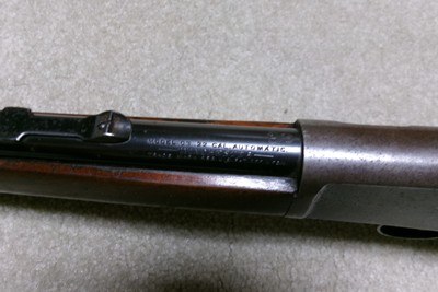 SCARCE SEMI-DELUXE WINCHESTER MODEL 1903 .22 WIN. AUTO RIM FIRE, #431XXX, MADE 1907 - Image 6 of 21
