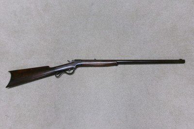 HISTORICALLY SIGNIFICANT J. M. MARLIN No. 1 HUNTING RIFLE, .44 EXTRA LONG C.F/RF, #421