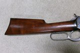 HIGH CONDITION 1892 .25-20 ROUND BARREL RIFLE, #394XXX, MADE 1907 - 7 of 20