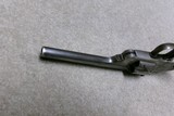 SELDOM SEEN S&W MODEL 1891 SINGLE ACTION .38 S&W CAL. REVOLVER, 5”, #6XXX, MADE 1890s. - 7 of 16