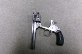 SELDOM SEEN S&W MODEL 1891 SINGLE ACTION .38 S&W CAL. REVOLVER, 5”, #6XXX, MADE 1890s. - 15 of 16