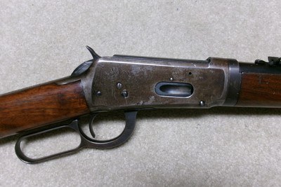 RARE SPECIAL ORDER 1894 22”SHORT RIFLE WITH EXTRA LIGHT, TAKEDOWN, 1/2 MAG, SGB - Image 3 of 21