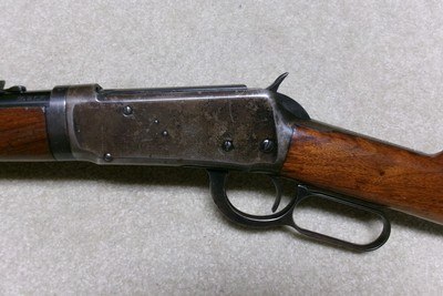 RARE SPECIAL ORDER 1894 22”SHORT RIFLE WITH EXTRA LIGHT, TAKEDOWN, 1/2 MAG, SGB - Image 4 of 21