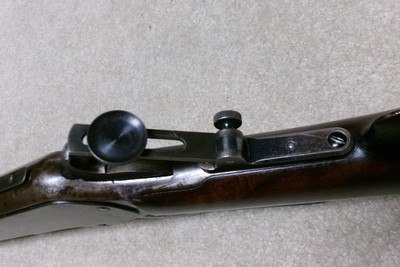 SPECIAL ORDER EARLY 2ND MODEL 1876, 45-60, 26” OCT., 1/2 MAG, SGB, #9XXX, SHIPPED 1879. - Image 19 of 21