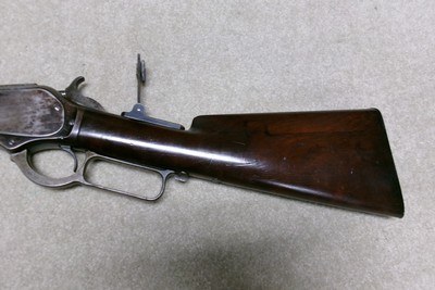SPECIAL ORDER EARLY 2ND MODEL 1876, 45-60, 26” OCT., 1/2 MAG, SGB, #9XXX, SHIPPED 1879. - Image 12 of 21