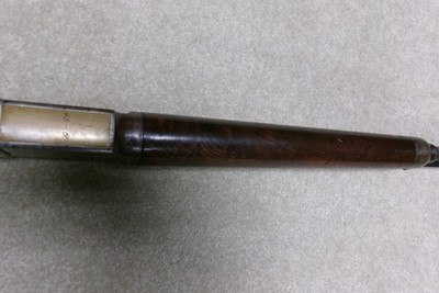 SPECIAL ORDER EARLY 2ND MODEL 1876, 45-60, 26” OCT., 1/2 MAG, SGB, #9XXX, SHIPPED 1879. - Image 16 of 21