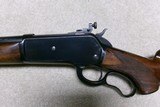 FIRST YEAR PRODUCTION MODEL 71 LONG TANG DELUXE .348 WCF, #4XXX, MADE 1936 - 4 of 20