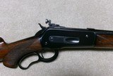 FIRST YEAR PRODUCTION MODEL 71 LONG TANG DELUXE .348 WCF, #4XXX, MADE 1936 - 3 of 20
