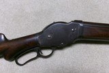 UNCLEANED, ATTIC CONDITION EARLY Win. 1887 12 GA. LEVER SHOTGUN, #15XXX, MADE 1888. - 3 of 21