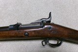 RARE UNALTERED SRINGFIELD 1873 FIRST MODEL TRAPDOOR .45-70 RIFLE, #43XXX, MADE 1875 - 4 of 21