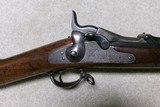 RARE UNALTERED SRINGFIELD 1873 FIRST MODEL TRAPDOOR .45-70 RIFLE, #43XXX, MADE 1875 - 3 of 21