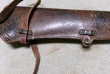 EXCELLENT BRAUER BROTHERS, 1918 MARKED CARBINE SCABBARD - 8 of 10