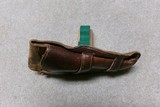 EXTREMELY RARE ANTIQUE MEX. DOUBLE LOOP HOLSTER FOR4” COLT SHERIFF MODEL SAA - 10 of 11