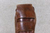 EXTREMELY RARE ANTIQUE MEX. DOUBLE LOOP HOLSTER FOR4” COLT SHERIFF MODEL SAA - 8 of 11
