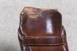 EXTREMELY RARE ANTIQUE MEX. DOUBLE LOOP HOLSTER FOR4” COLT SHERIFF MODEL SAA - 5 of 11