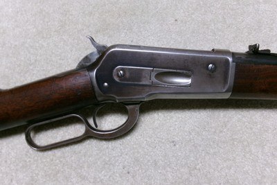 1886 .45-70 EXTRA LIGHTWEIGHT RIFLE WITH NICKEL STEEL BARREL, #122XXX, MADE 1900 - Image 3 of 21