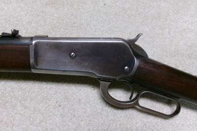 1886 .45-70 EXTRA LIGHTWEIGHT RIFLE WITH NICKEL STEEL BARREL, #122XXX, MADE 1900 - Image 4 of 21