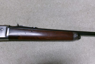 1886 .45-70 EXTRA LIGHTWEIGHT RIFLE WITH NICKEL STEEL BARREL, #122XXX, MADE 1900 - Image 8 of 21