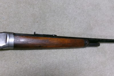 VERY RARE MODEL 55 .30 WCF TAKEDOWN WITH STAINLESS STEEL  BARREL, #4XXX, MADE 1926 - Image 8 of 21