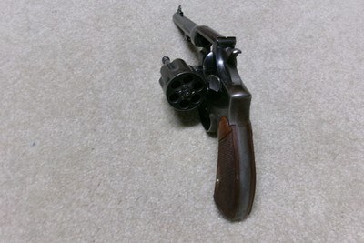 SPECIAL FEATURES, POSSIBLY 1 OF ONLY 2 TARGET 1905 .32-20 HAND EJECTOR 1st CH., LETTER - Image 13 of 14