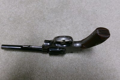 SPECIAL FEATURES, POSSIBLY 1 OF ONLY 2 TARGET 1905 .32-20 HAND EJECTOR 1st CH., LETTER - Image 6 of 14