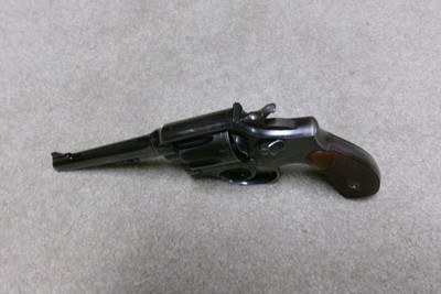 SPECIAL FEATURES, POSSIBLY 1 OF ONLY 2 TARGET 1905 .32-20 HAND EJECTOR 1st CH., LETTER - Image 3 of 14