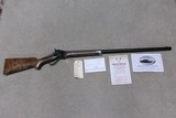 JUST IN FROM SHILOH: BRAND NEW FANCY CUSTOM No. 1 SPORTER, .45-90. - 1 of 20