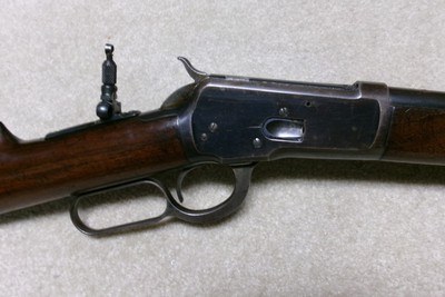 HIGH CONDITION 1892 .38-40 ROUND BARREL RIFLE, #203XXX, MADE 1902. - Image 3 of 20