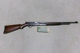 ONE OF THE LAST REMINGTON MODEL 14 PUMP RIFLES IN DESIRABLE .25 REM. CAL., WITH BRASS - 1 of 20