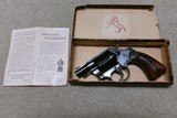 NEW CONDITION, BOXED RARE .32 NEW POLICE (.32 S&W LONG) CALIBER DETECTIVE SPECIAL #547XXX, MADE 1950