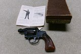 NEW CONDITION, BOXED RARE .32 NEW POLICE (.32 S&W LONG) CALIBER DETECTIVE SPECIAL #547XXX, MADE 1950 - Image 2 of 9
