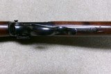 VERY HIGH CONDITION WINCHESTER 1885 LOWALL U. S./FLAMING BOMB, WINDER MUSKET, .22 SH. - 6 of 21