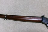 VERY HIGH CONDITION WINCHESTER 1885 LOWALL U. S./FLAMING BOMB, WINDER MUSKET, .22 SH. - 12 of 21
