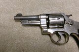 VERY FINE RARE MODEL 1926 .44 HAND EJECTOR 3RD MODEL, DESIRABLE 4”, NICKEL. MADE 1931 - 9 of 14