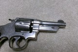 VERY FINE RARE MODEL 1926 .44 HAND EJECTOR 3RD MODEL, DESIRABLE 4”, NICKEL. MADE 1931 - 12 of 14
