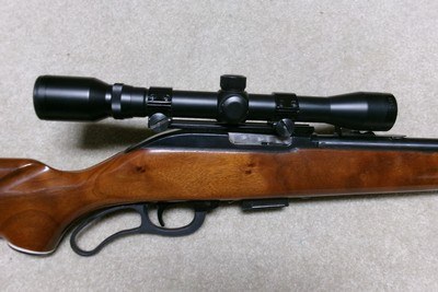 RARE MARLIN MODEL 62 LEVERMATIC RIFLE IN .256 WIN. MAG. CALIBER, #6XXX, ONLY MADE 1963-1969 - Image 3 of 18