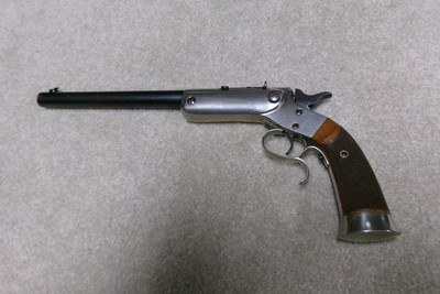 SUPERB CONDITION STEVENS-LORD No. 36 .22LR TARGET PISTOL, #1XXX - Image 1 of 16