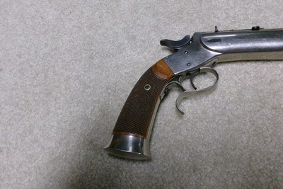 SUPERB CONDITION STEVENS-LORD No. 36 .22LR TARGET PISTOL, #1XXX - Image 12 of 16