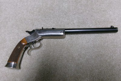 SUPERB CONDITION STEVENS-LORD No. 36 .22LR TARGET PISTOL, #1XXX - Image 2 of 16