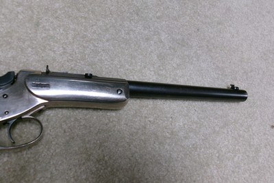 SUPERB CONDITION STEVENS-LORD No. 36 .22LR TARGET PISTOL, #1XXX - Image 13 of 16