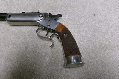 SUPERB CONDITION STEVENS-LORD No. 36 .22LR TARGET PISTOL, #1XXX - Image 10 of 16