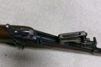  UNISSUED CONDITION 1884 TRAPDOOR SPRINGFIELD, .45-70 RIFLE,SHARP 1886 CARTOUCHE - Image 25 of 25