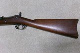  UNISSUED CONDITION 1884 TRAPDOOR SPRINGFIELD, .45-70 RIFLE,SHARP 1886 CARTOUCHE - Image 14 of 25