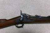  UNISSUED CONDITION 1884 TRAPDOOR SPRINGFIELD, .45-70 RIFLE,SHARP 1886 CARTOUCHE - Image 3 of 25